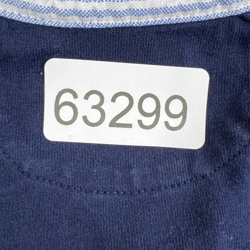 Polo Ralph Lauren 67 Big Pony Rugby Shirt Kids 6 Navy Long Sleeve Varsity Preppy
